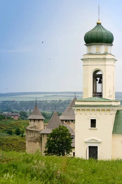 Velha fortaleza de Khotyn — Fotografia de Stock