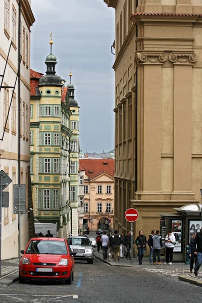 Улицы Праги, Чехия — стоковое фото