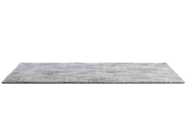 Yığınla modern gri halı. 3d hazırlayıcı
