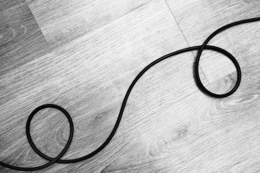 arka plan Ahşap laminat ve tel