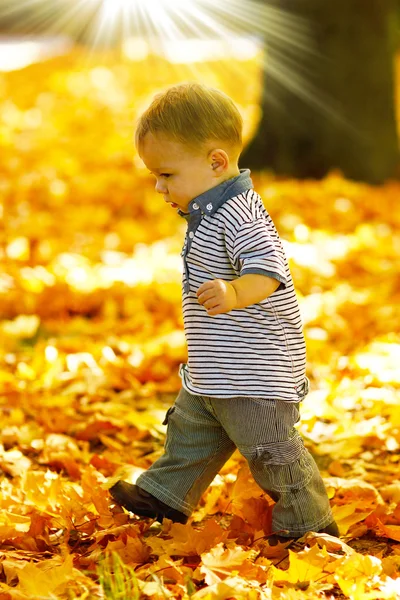 Happy child playing — Stock Photo, Image