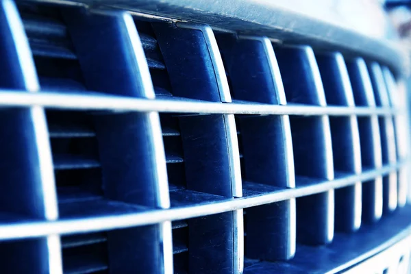 Mesh front bumper of car — Stock Photo, Image