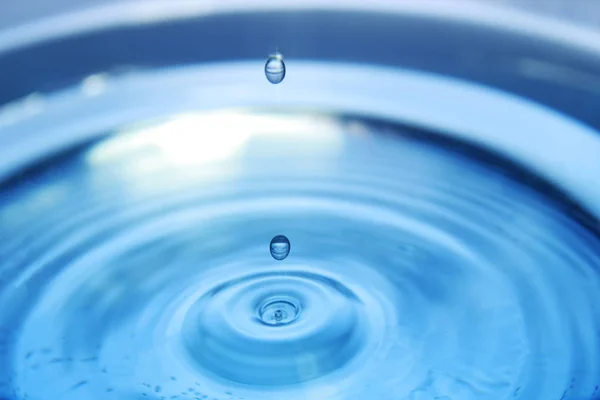 Wassertropfen aus nächster Nähe — Stockfoto