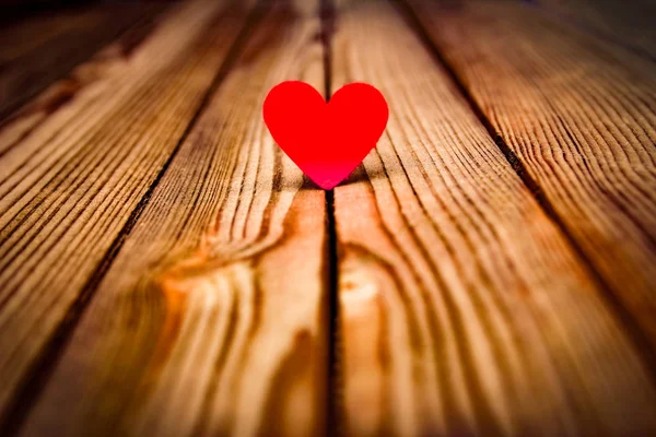 Verliebte Herzen am Valentinstag — Stockfoto