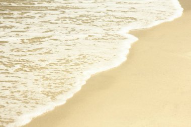 Yaz aylarında güzel deniz kıyısında