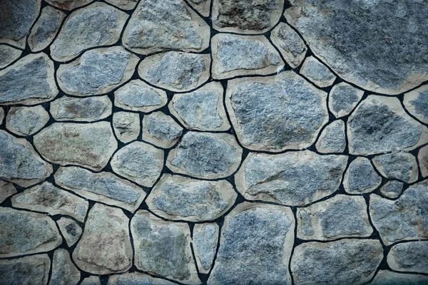 Steinmauer Auf Naturhintergrund — Stockfoto