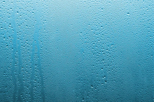 Hermoso Vidrio Ventana Con Fondo Gotas — Foto de Stock