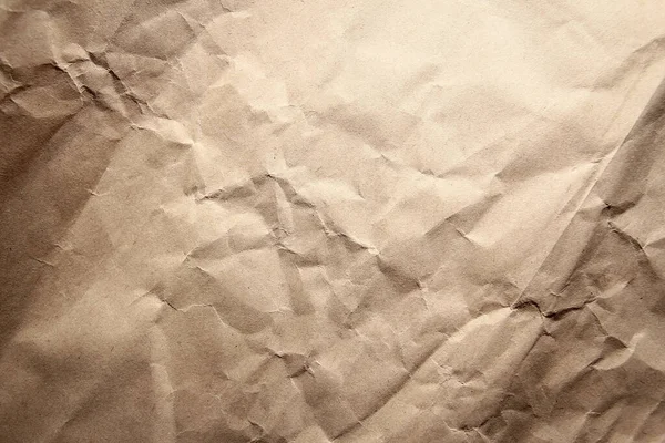 Texture Fond Froissée Papier Blanc — Photo