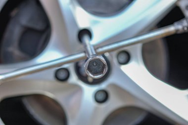 Otomatik arkaplan için tekerlek izi
