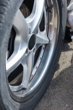 Otomatik arkaplan için tekerlek izi