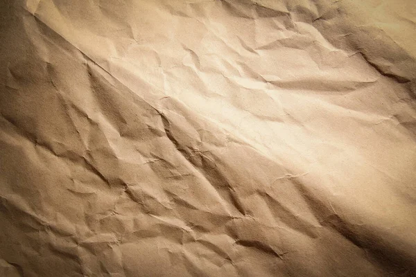 Crumpled White Paper Background Texture — Stock Photo, Image