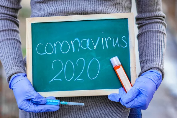 Coronavirus Scoppio Del Virus Della Corona Sindrome Respiratoria Virale Epidemica — Foto Stock