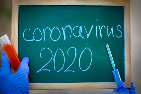 Coronavirus Scoppio Del Virus Della Corona Sindrome Respiratoria Virale Epidemica — Foto Stock