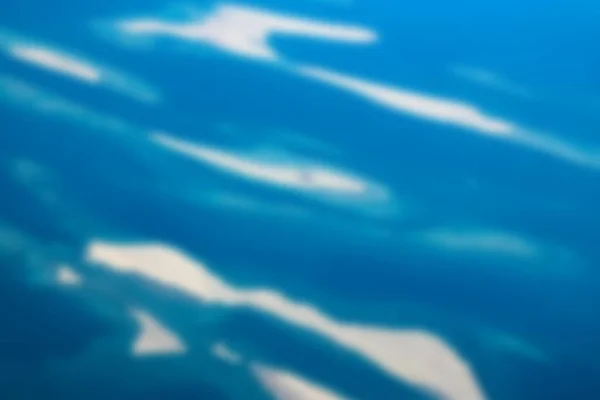 Belle Terre Mer Partir Fond Avion Fenêtre — Photo