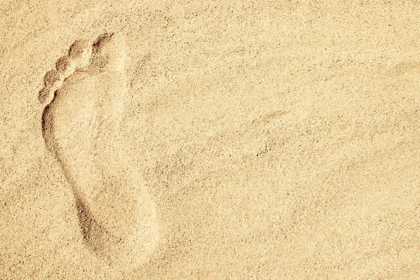 Dessin Dans Sable Près Mer Dans Nature Fond Voyage Empreinte — Photo