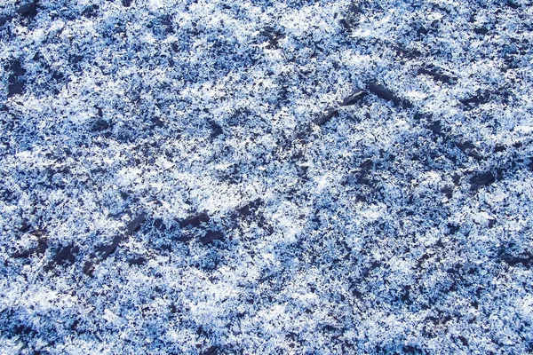 Снег Деревянном Фоне — стоковое фото