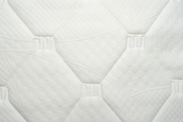 Mattress. Clean white fabric after removing  fungus stains.