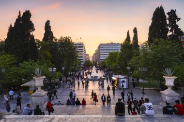 Syntagma Meydanı, Atina.