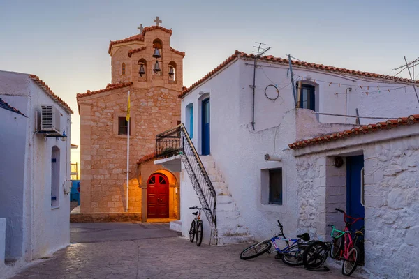 Megalochori köyü, Agistri.