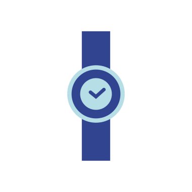 Vektör çizim. Düz izle simgesi