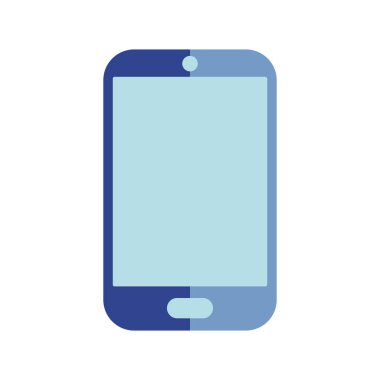Vektör çizim. Düz akıllı telefon simgesi