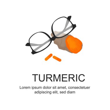 Sarı eko zerdeçal haplı poster