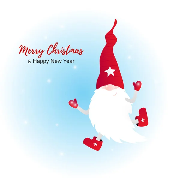 Mutlu noel kartları ve şirin cüceler