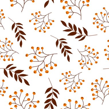 Kusursuz kış deseni Memphis yaprağı