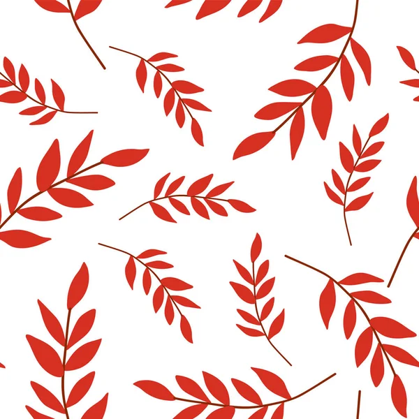 Seamless winter pattern memphis leaf — Διανυσματικό Αρχείο