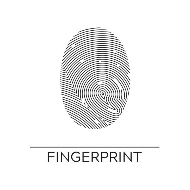 İzole edilmiş parmak izi veya başparmak izi