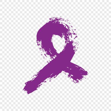 aile içi şiddet mor kurdelesi