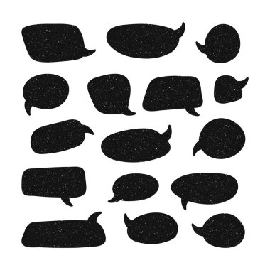 Konuşma balonu şablonu kümesi