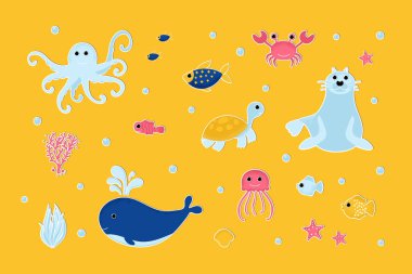 Okyanus sualtı hayvanı