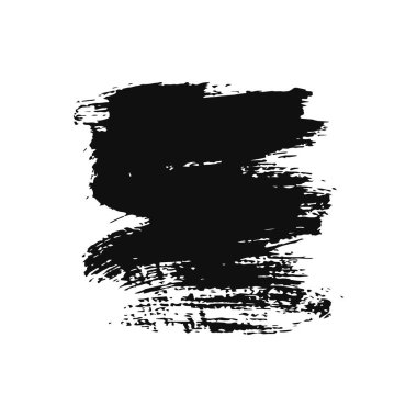 İzole edilmiş siyah vektör mürekkebi