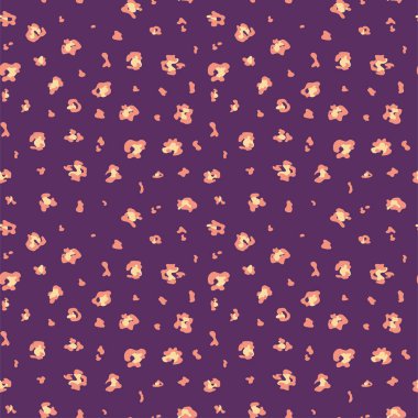 Sorunsuz pembe leopar desen