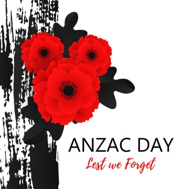A red poppy flower. Remembrance day