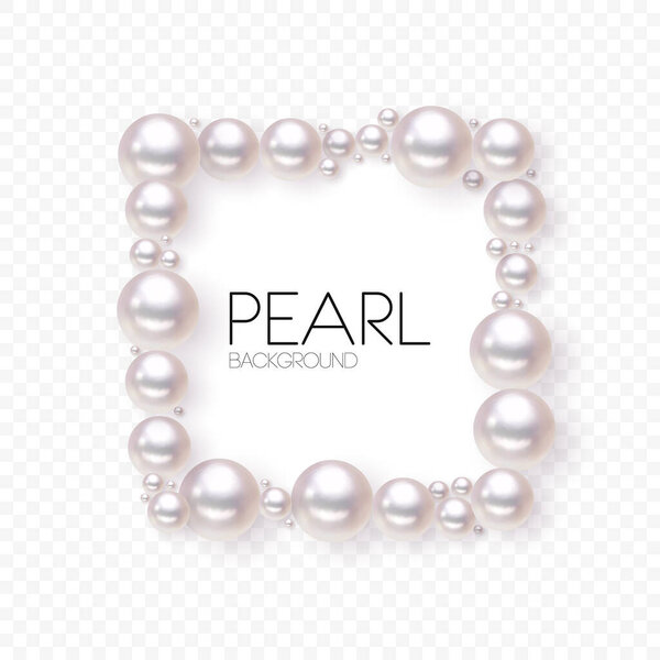 Pearl frame background