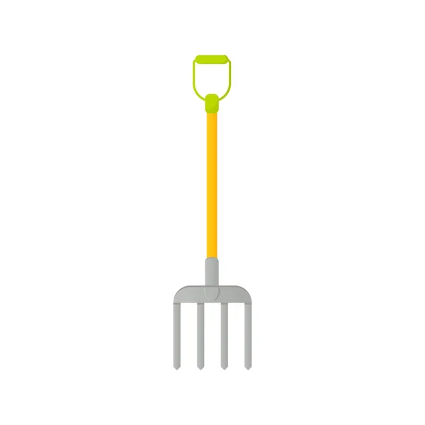 Pitchfork vector pictogram geïsoleerd — Stockvector