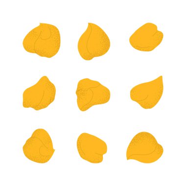 İzole edilmiş nohut veya gram seti