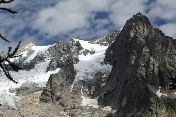 Vista Sobre Panorama Alpes Italianos — Fotografia de Stock