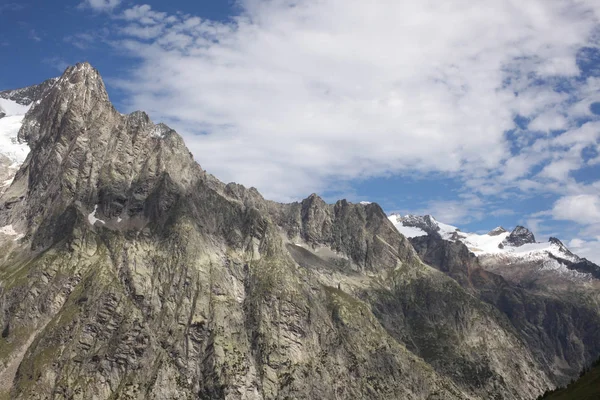 Bekijk Een Panorama Italiaanse Alpen — Stockfoto
