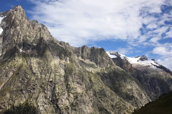 Vista Sobre Panorama Los Alpes Italianos — Foto de Stock