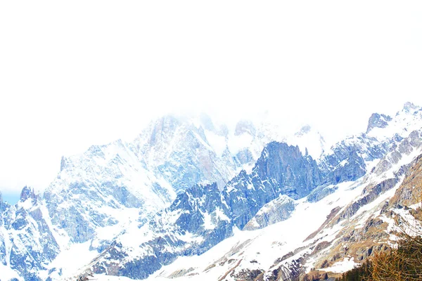 Vista Sobre Panorama Alpes Italianos — Fotografia de Stock