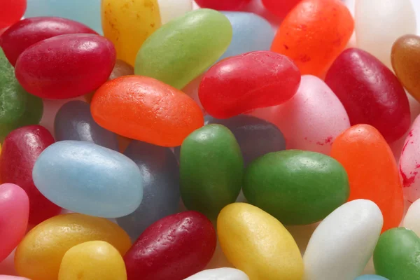 Close Assorted Colored Candies — Stock Photo, Image