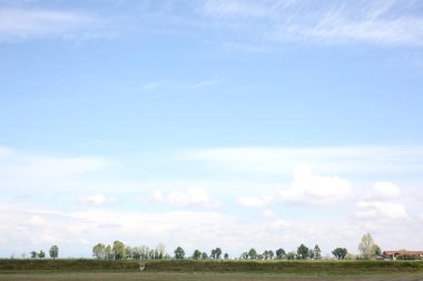 Metniniz için kopyalanmış bir alanın ülke tarafı görünümü ve kopyalanmış alanı olan trres çizgisi