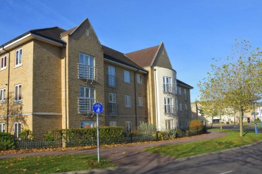 Cambourne Cambridgeshire, İngiltere'de daireler