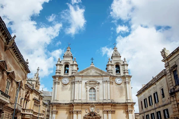 Karmeliterkirche Mdina Malta — Stockfoto