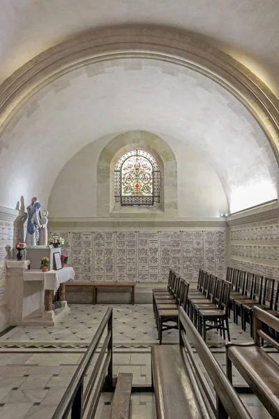 Septiembre 2016 Interior Iglesia Notre Dame Garde Marsella Francia —  Fotos de Stock