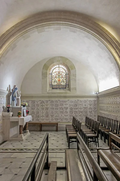 Septembre 2016 Intérieur Église Notre Dame Garde Marseille France — Photo