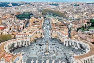 Cityscape Vatikan kare
